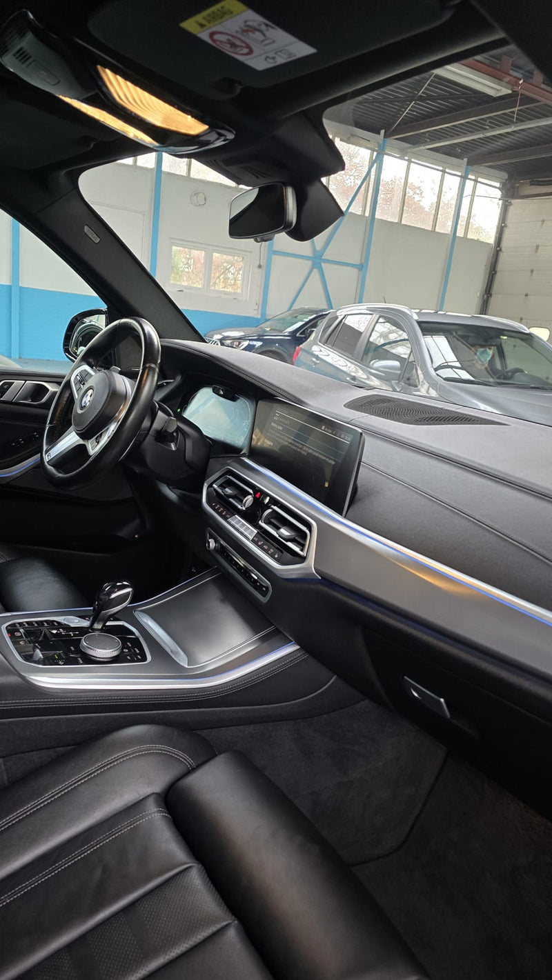 Gereinigd BMW-interieur