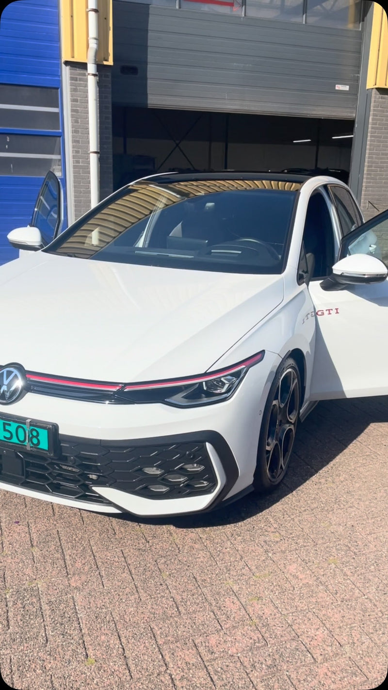 Golf GTI met glanzende lak
