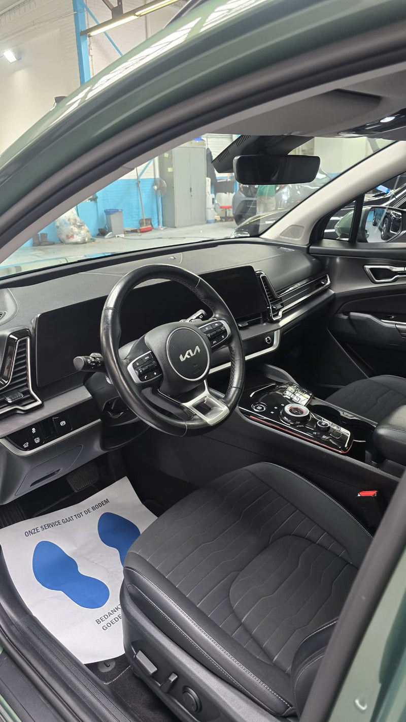 Schoon en fris auto-interieur